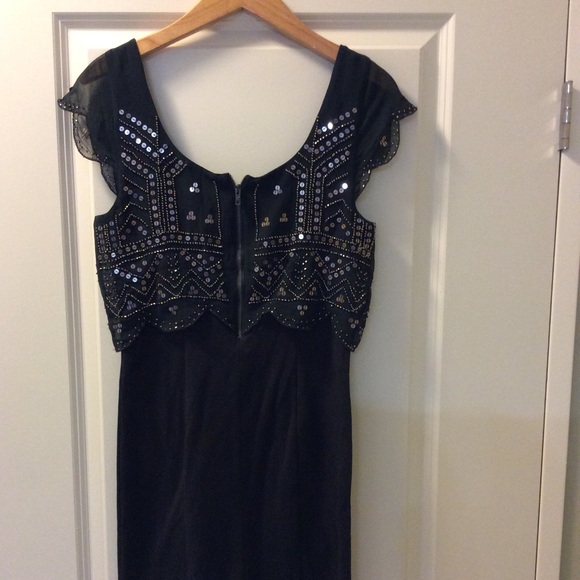 American Eagle Grey Sequin Bodycon Dress - Picture 3 of 6